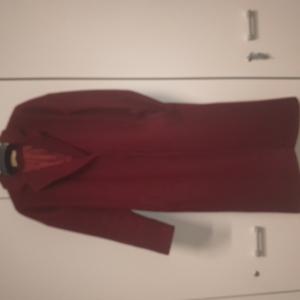 CS1210/2025 BURGUNDY COAT